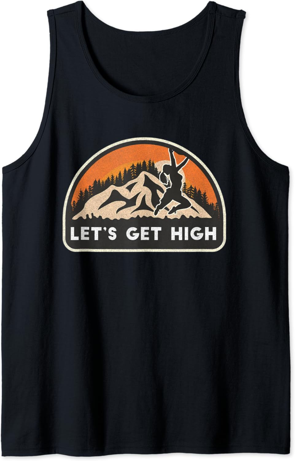 Girl Women Let's climb high Rock Wall Climbing Bouldering